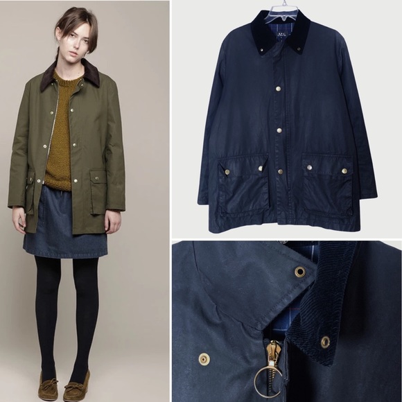 apc waxed jacket
